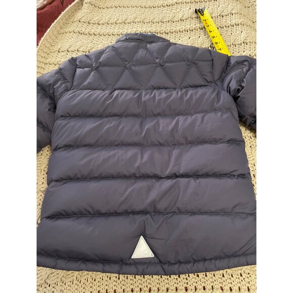 L.L.Bean Kids DownTek Water-Resistant Puffer Jacket L14-16 Navy Blue Fleece Lini - Picture 13 of 15